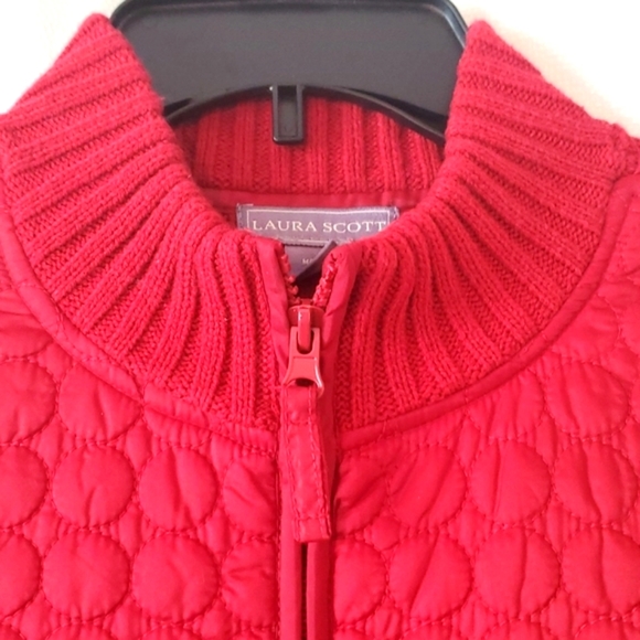 Laura Scott Sweater size S red color Excellent Condition - Picture 15 of 17